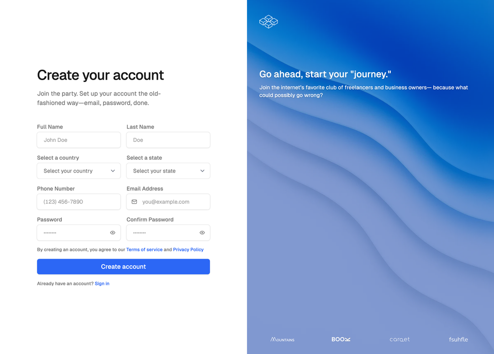 sign-up preview 4