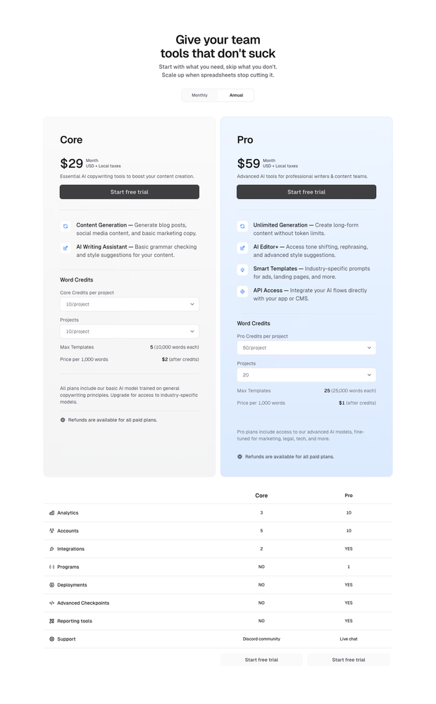pricing preview 6