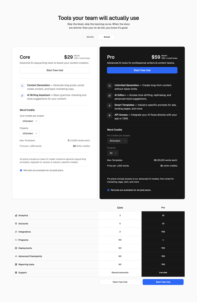 pricing preview 6