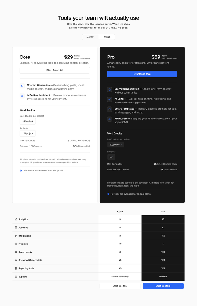 pricing preview 6