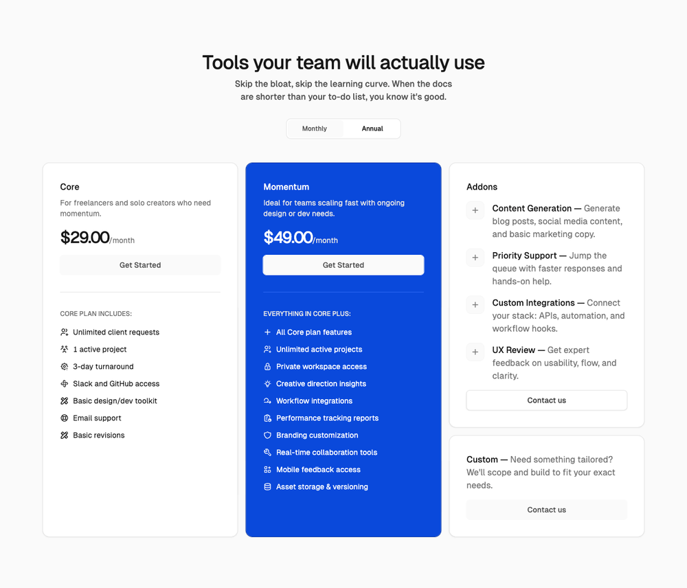 pricing preview 7