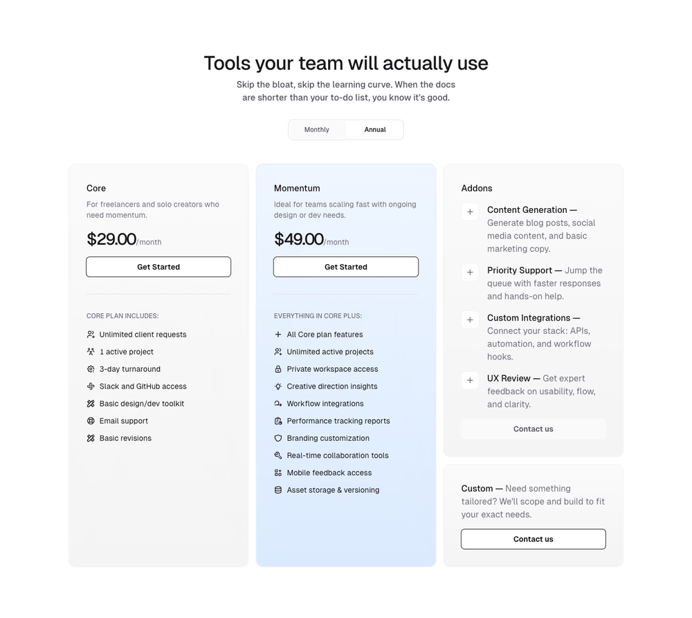 pricing preview 7
