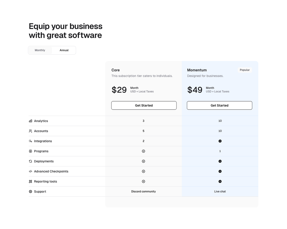 pricing preview 10