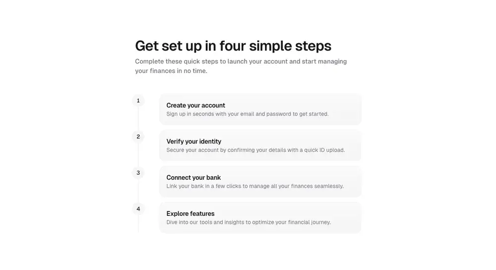 Steps Sections