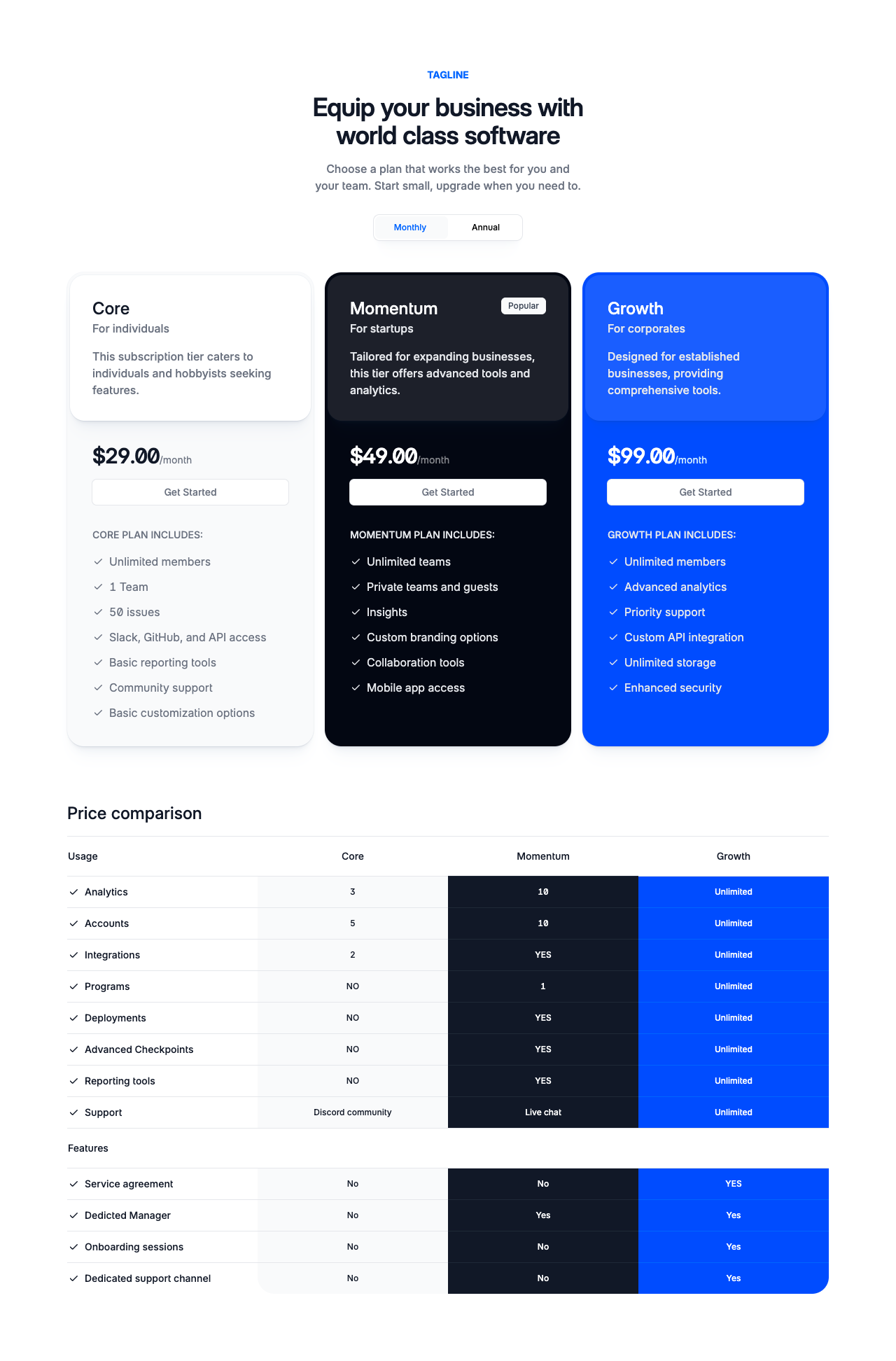 pricing preview 15