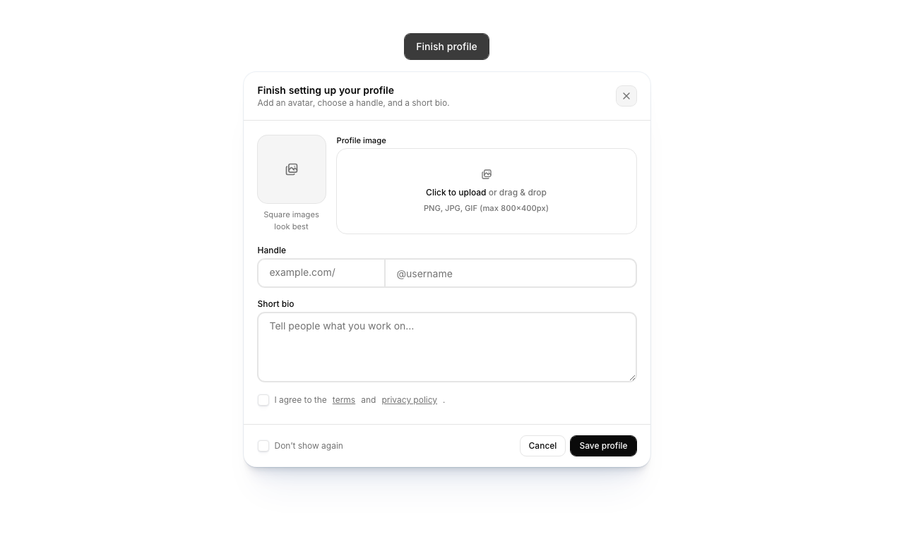 modals preview 3