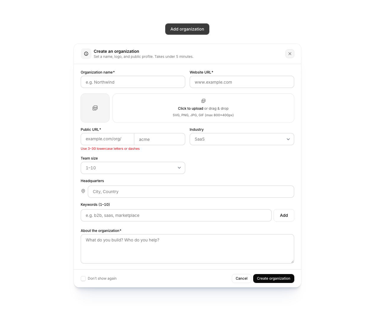 modals preview 4