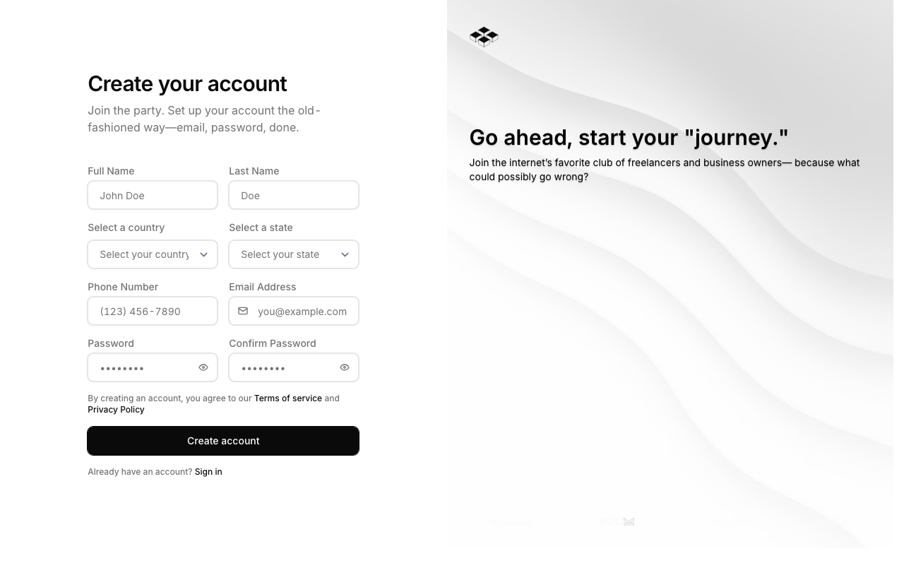 sign-up preview 4