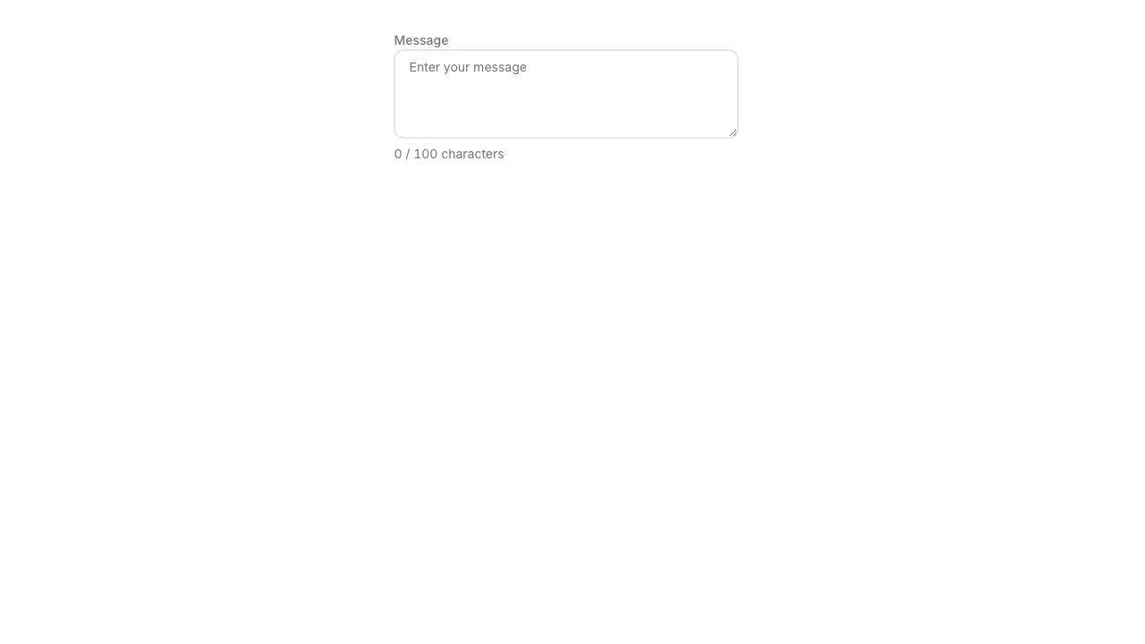Textarea