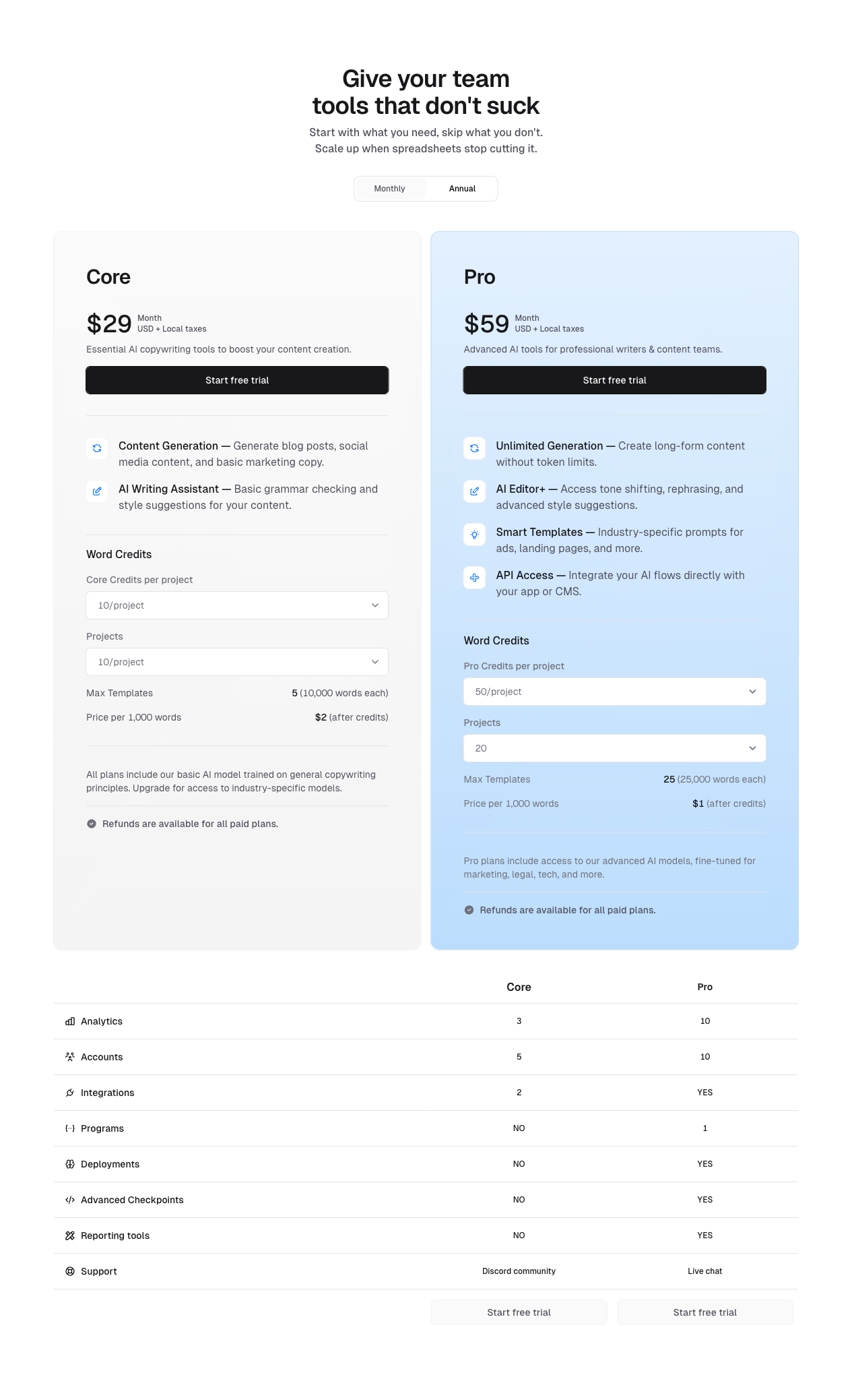 pricing preview 6