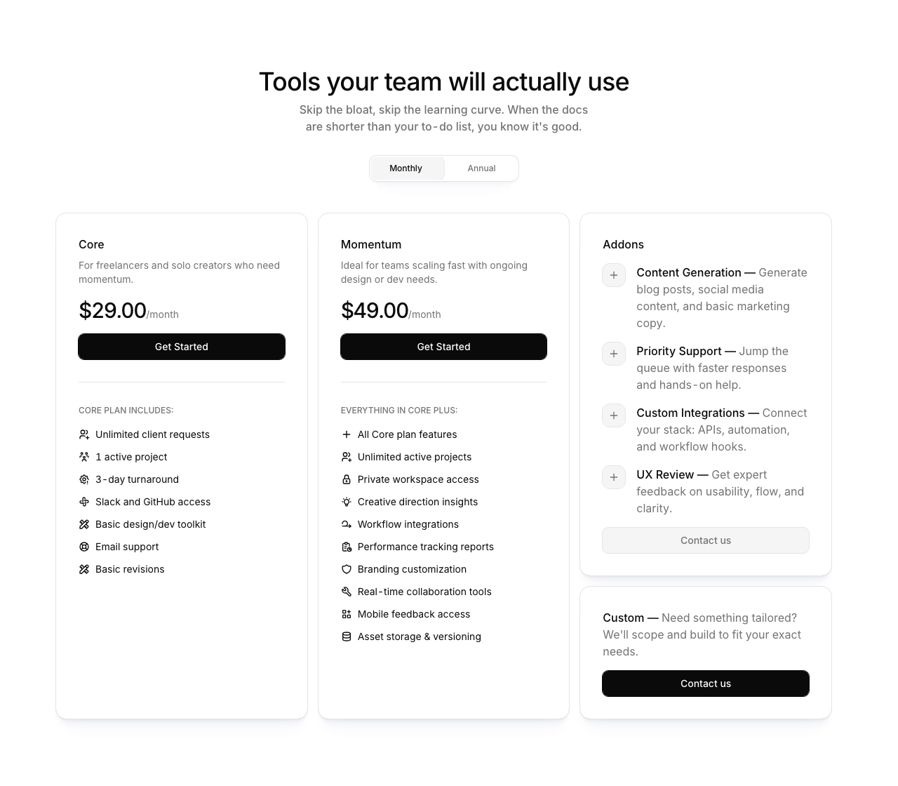 pricing preview 7