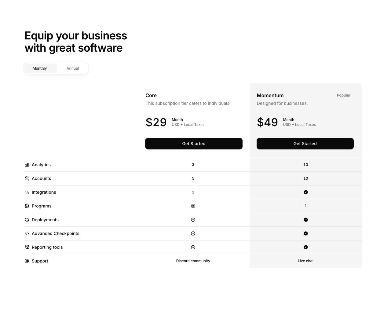 pricing preview 10