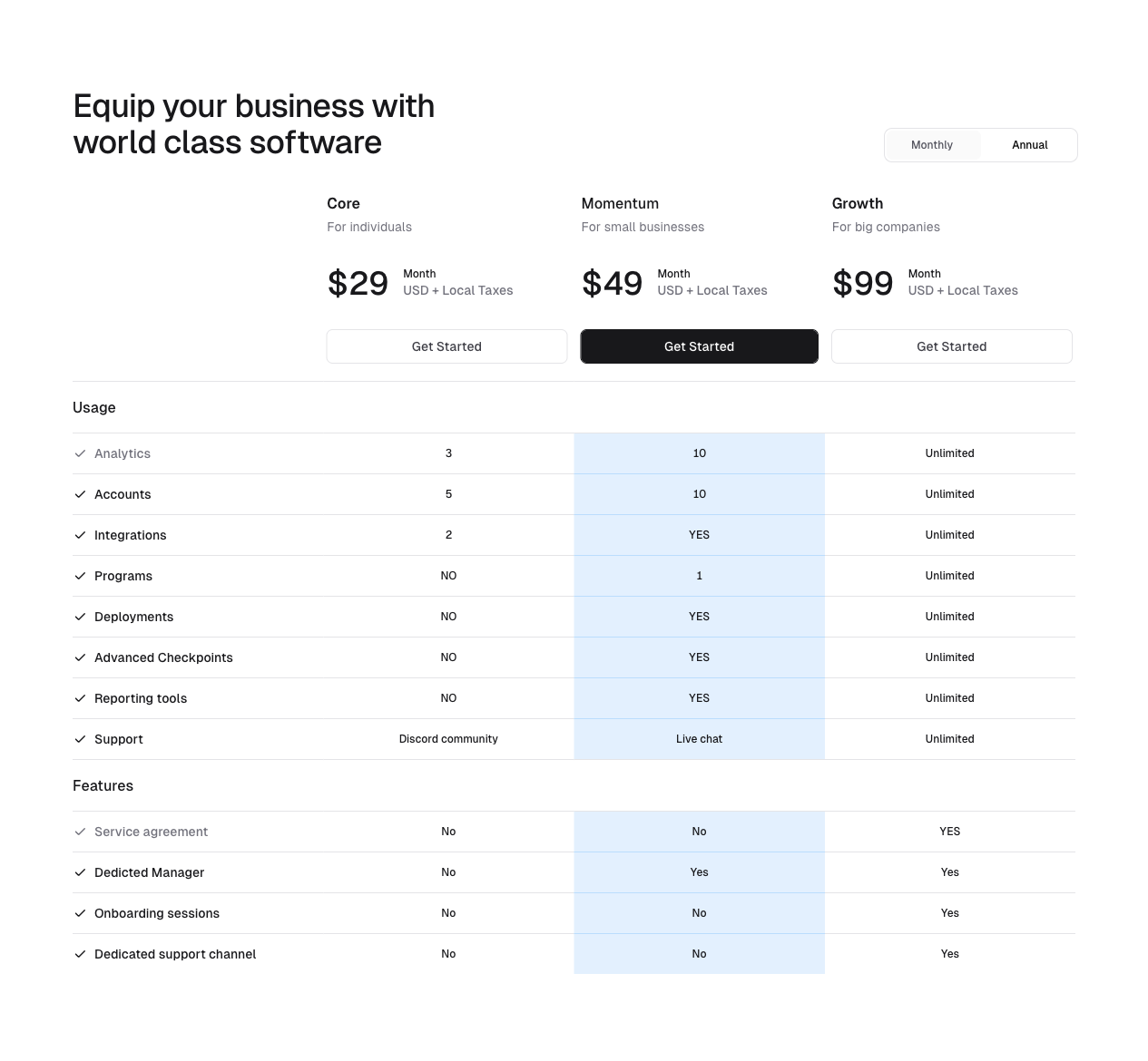 pricing preview 11